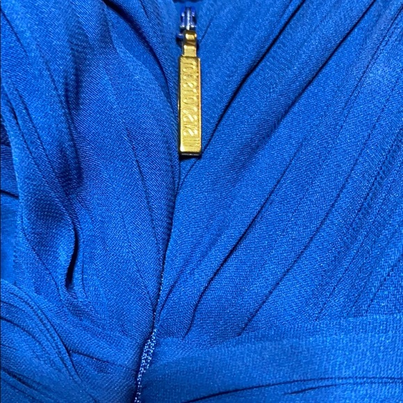 Roberto Cavalli Halter Dress with V Neckline - Picture 4 of 5